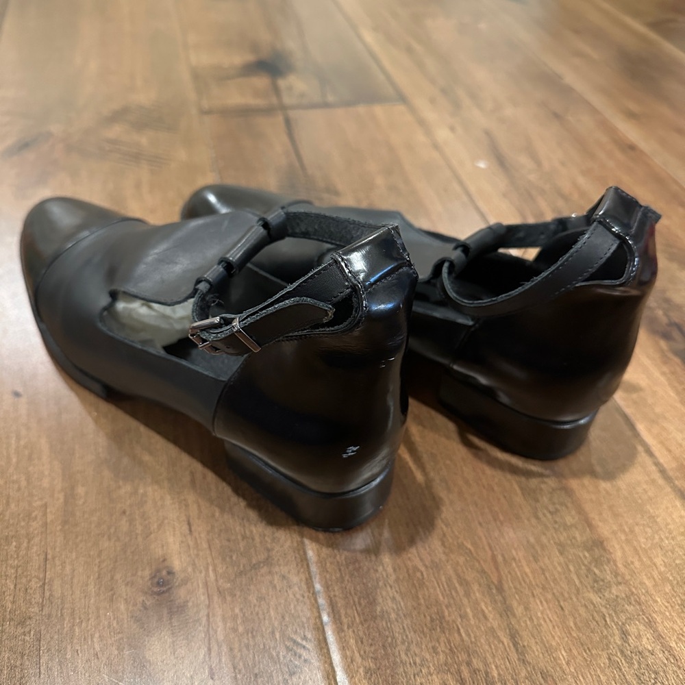 Top Shop ankle strap Mary Jane shoes